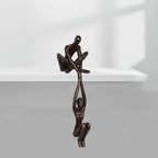 Escultura ETERNITY – Escultura decorativa de resina para amor y equilibrio