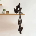 Escultura ETERNITY – Escultura decorativa de resina para amor y equilibrio