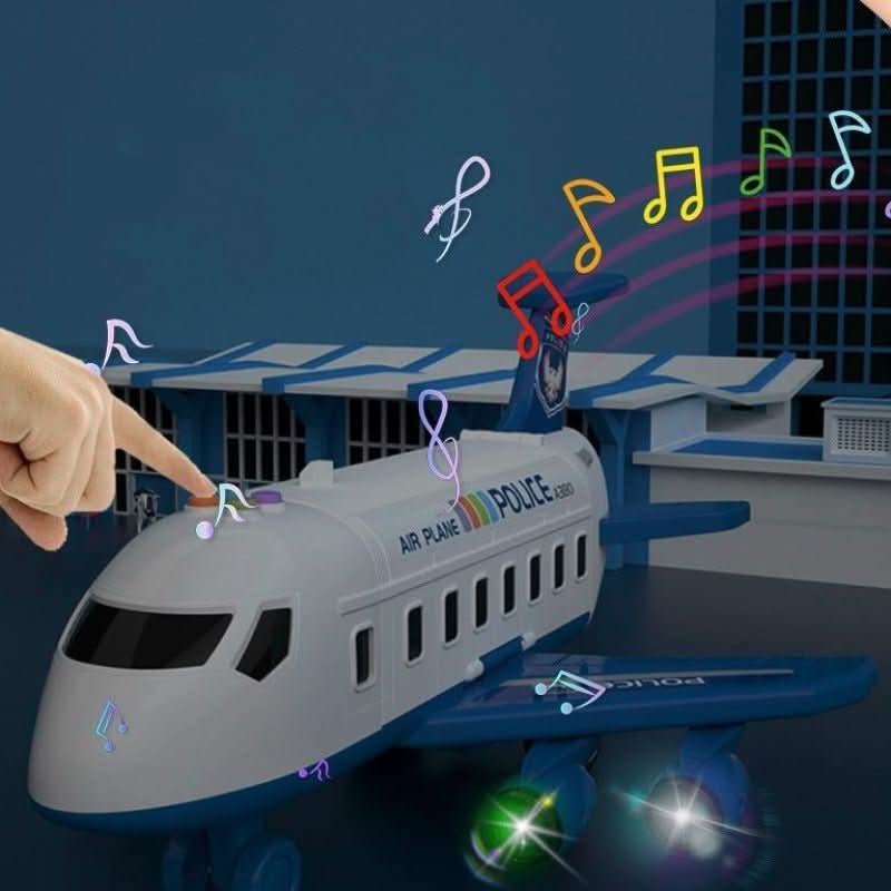 SKYQUEST – Conjunto de Aventura AirPlay con Avión y Vehículos para Niños Creativos