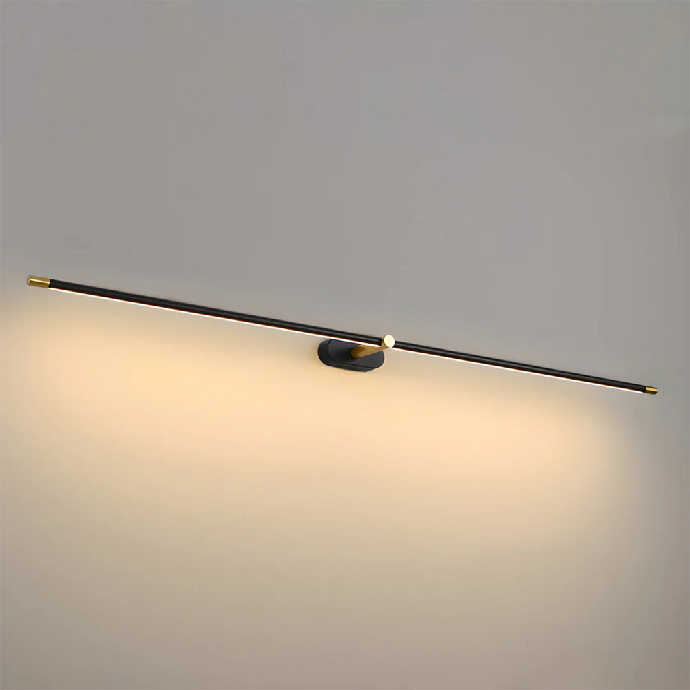 Luz de Pared LED de Hierro Elegante para Interiores de Baños Modernos