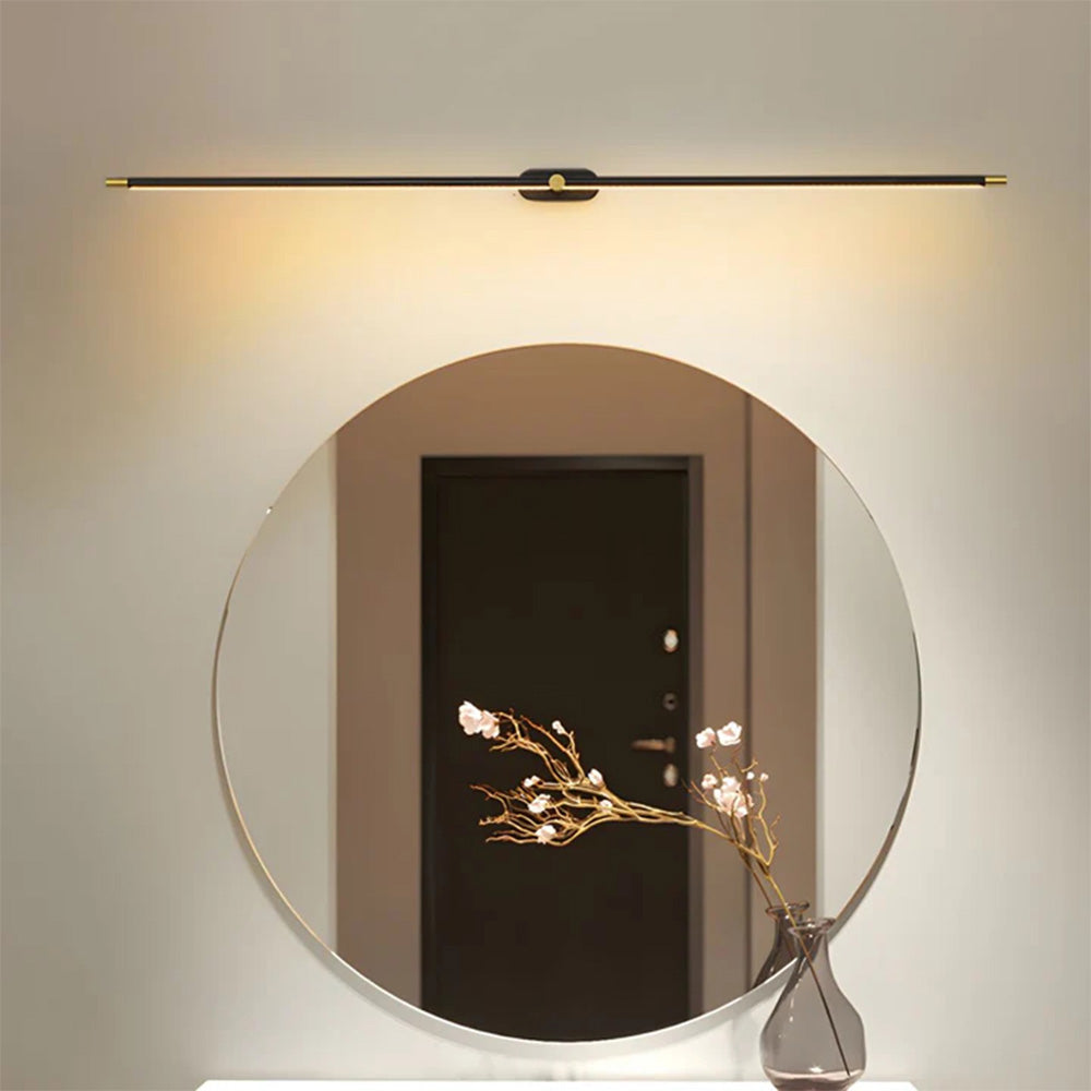 Luz de Pared LED de Hierro Elegante para Interiores de Baños Modernos