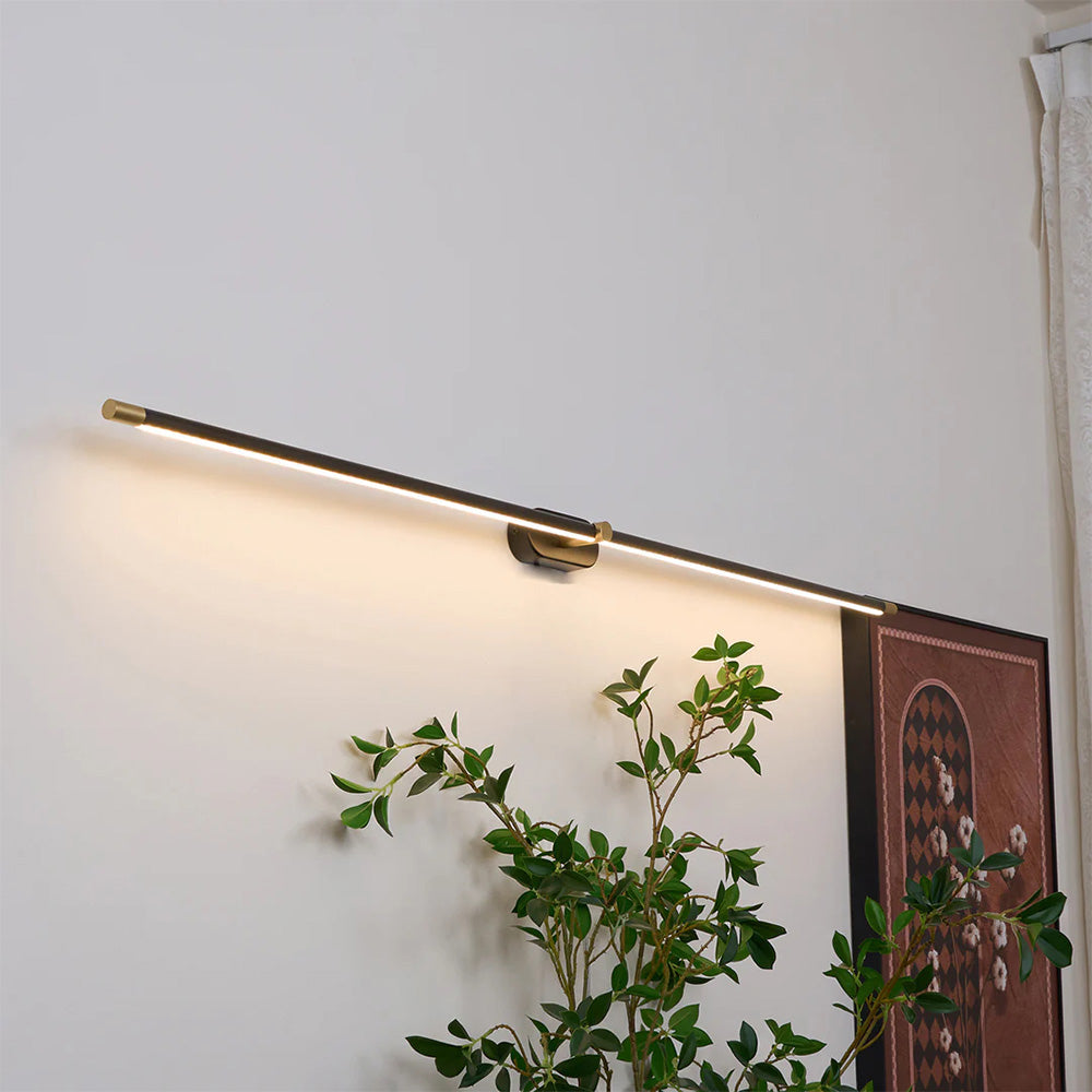 Luz de Pared LED de Hierro Elegante para Interiores de Baños Modernos
