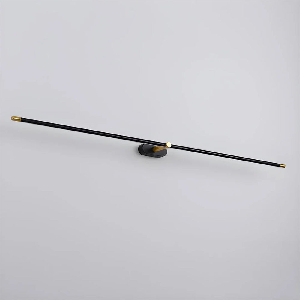 Luz de Pared LED de Hierro Elegante para Interiores de Baños Modernos