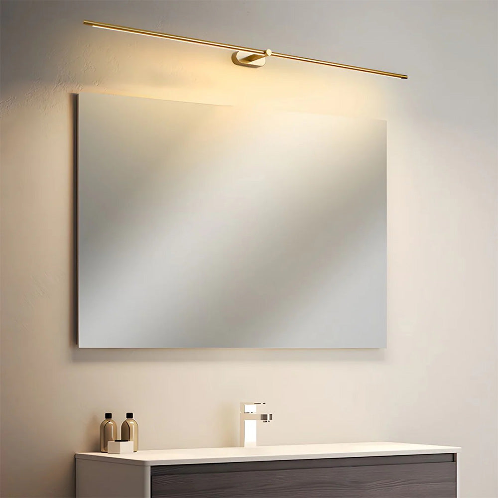 Luz de Pared LED de Hierro Elegante para Interiores de Baños Modernos