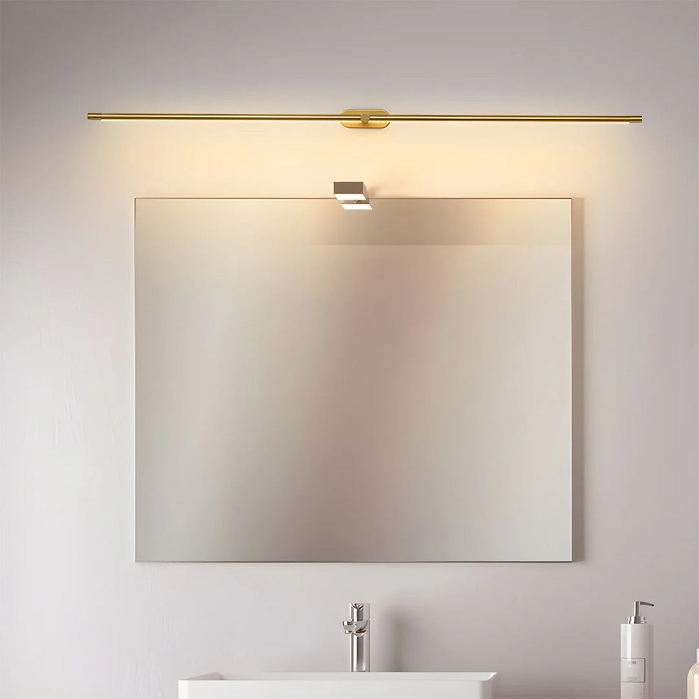 Luz de Pared LED de Hierro Elegante para Interiores de Baños Modernos
