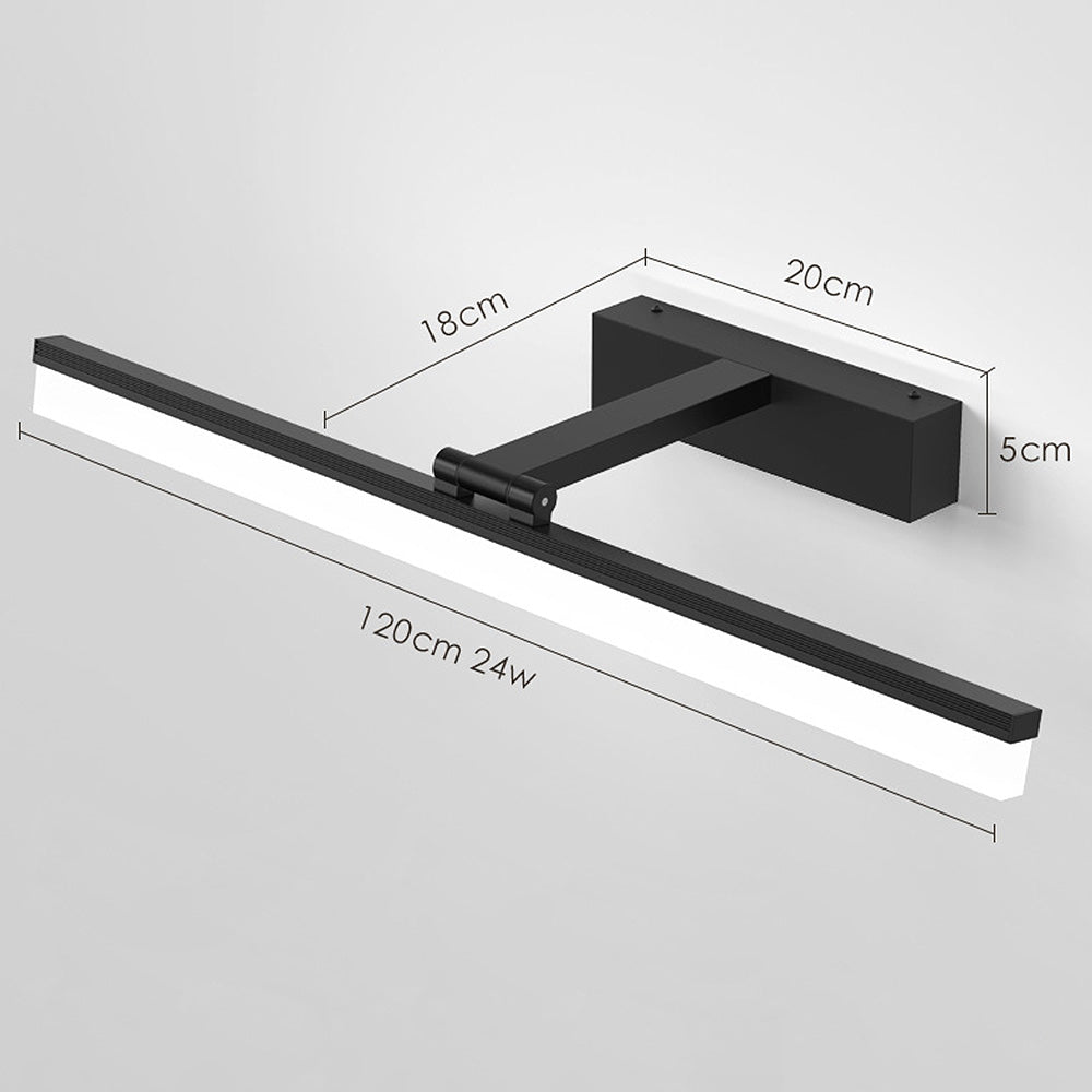 Luz de Pared LED Elegante para Baño - Aplique Minimalista Moderno para Espacios de Baño