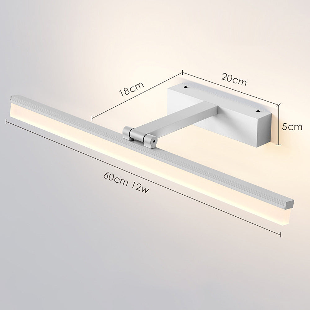 Luz de Pared LED Elegante para Baño - Aplique Minimalista Moderno para Espacios de Baño