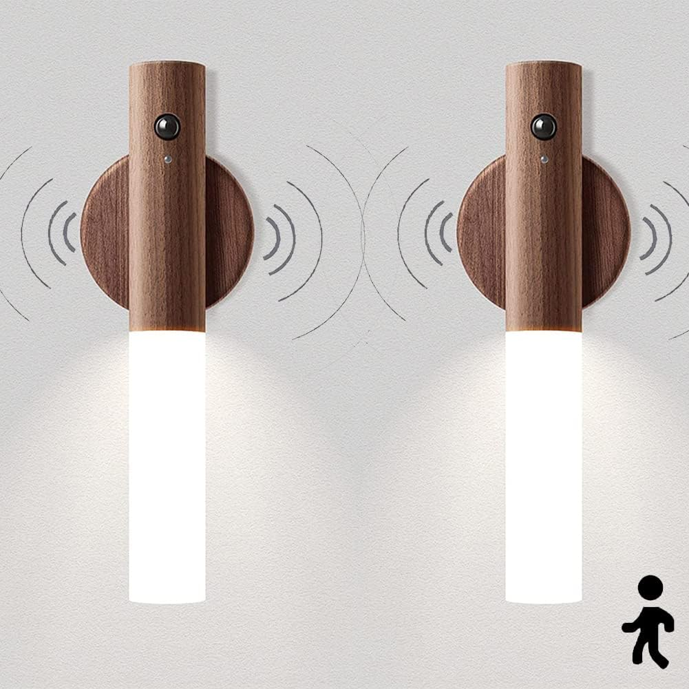 Luz de Pared LED Acrílica con Sensor de Movimiento