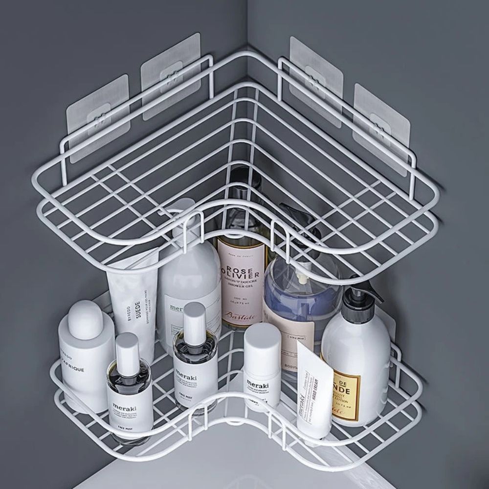 Almacenamiento de Esquina para Baño Caddy de Ducha