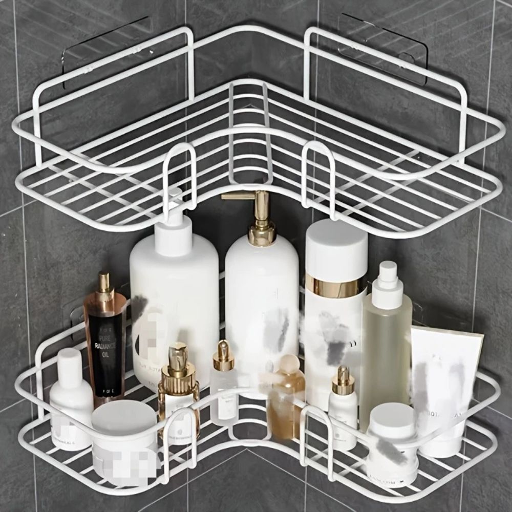 Almacenamiento de Esquina para Baño Caddy de Ducha