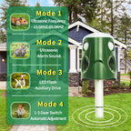 Repelente de Animales 360° 3 en 1
