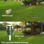 Repelente de Animales 360° 3 en 1