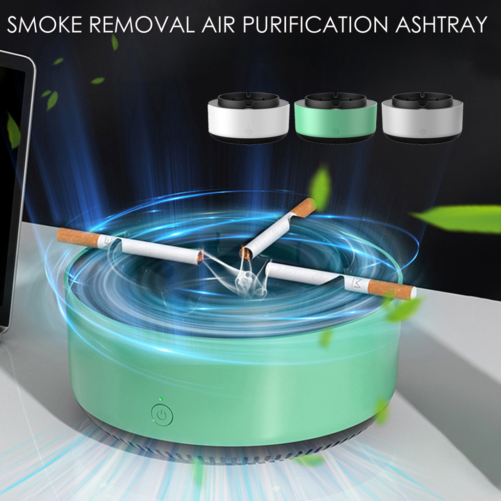 Eliminación de Humo Purificador de Aire Cenicero | CleanAirPro