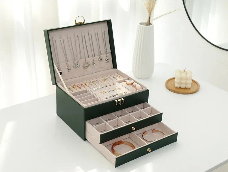 Caja de Joyas de Varios Niveles para Organización