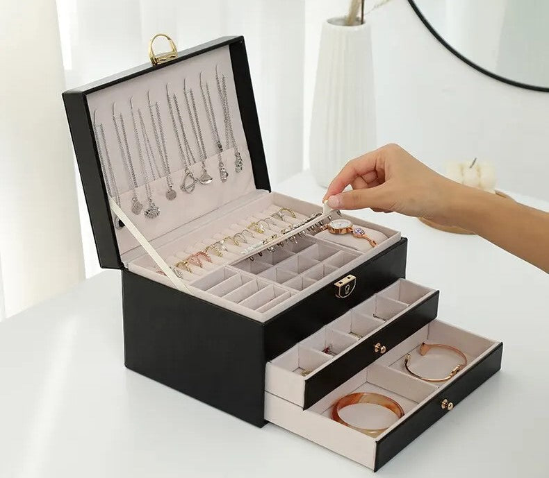 Caja de Joyas de Varios Niveles para Organización