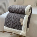 Manta de Lanzar de Forro Sherpa Reversible Snuggle