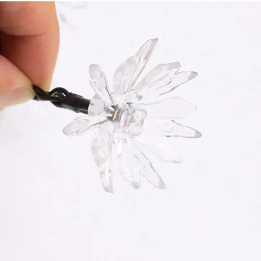 BlossomGlow - Luces de hadas de flor de durazno para una atmósfera de jardín romántica y acogedora