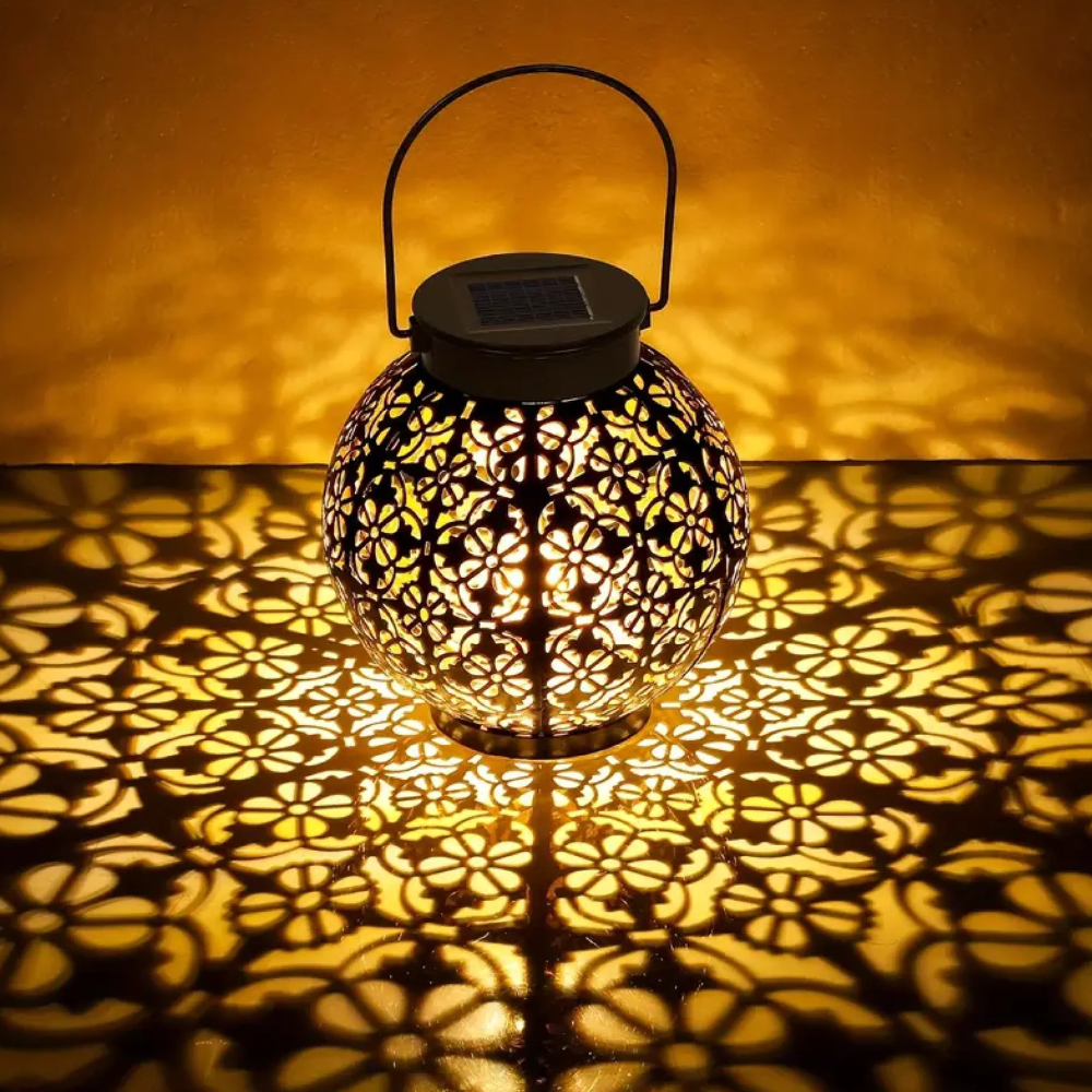 Lámpara Solar Elegante - Lámparas Solares Colgantes para Decoración de Jardín o Patio