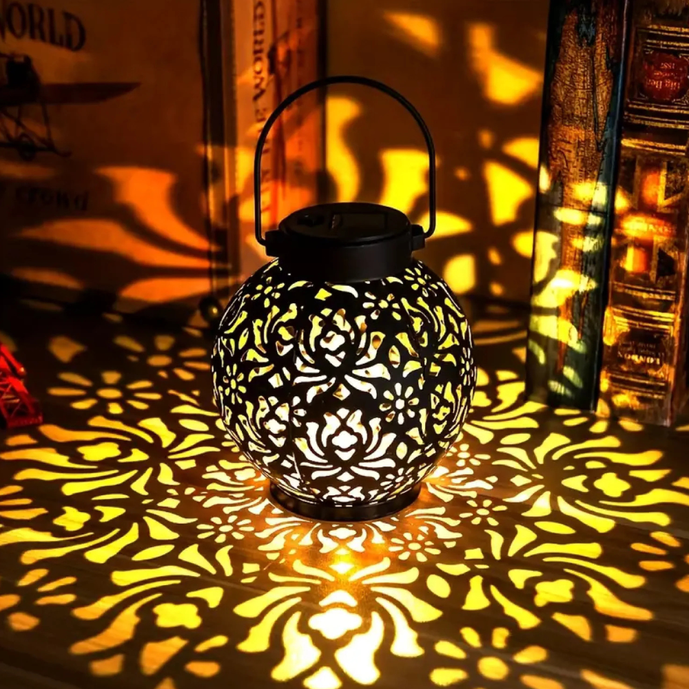 Lámpara Solar Elegante - Lámparas Solares Colgantes para Decoración de Jardín o Patio
