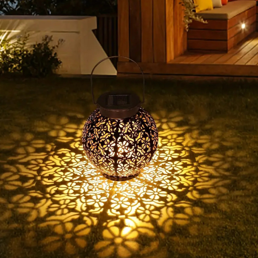Lámpara Solar Elegante - Lámparas Solares Colgantes para Decoración de Jardín o Patio