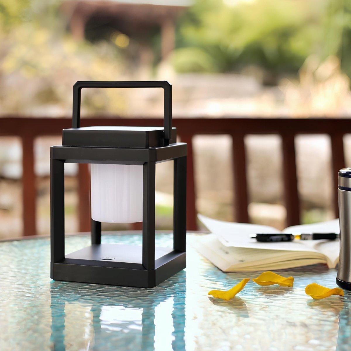 Lámparas Solares Modernas para Exteriores con Brillo Ajustable para Camping o Jardín