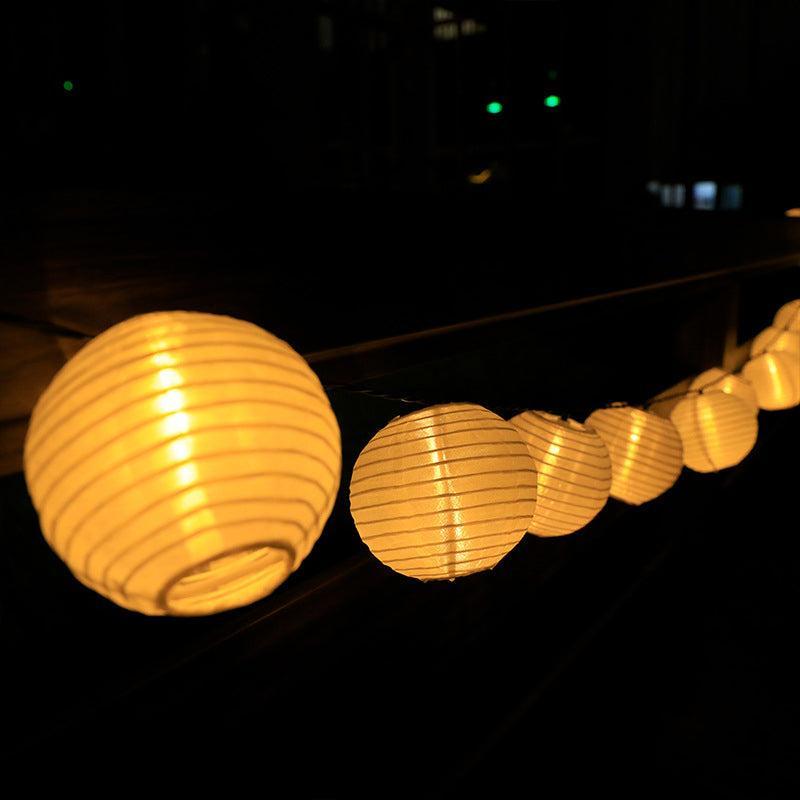Luces de Cadena Solares | Luces de Patio Art Deco Impermeables para Decoración Exterior