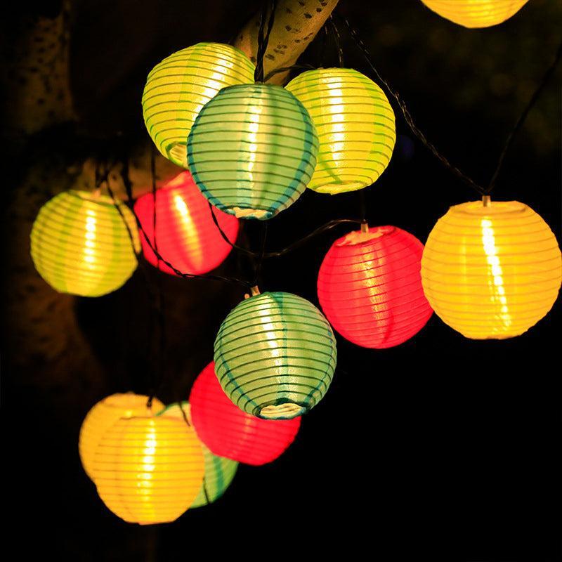 Luces de Cadena Solares | Luces de Patio Art Deco Impermeables para Decoración Exterior