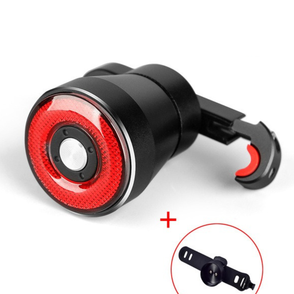 Velaro Luz trasera inteligente para bicicleta | Luz de freno automática y sensor de luminosidad | Recargable por USB | Impermeable IPX4