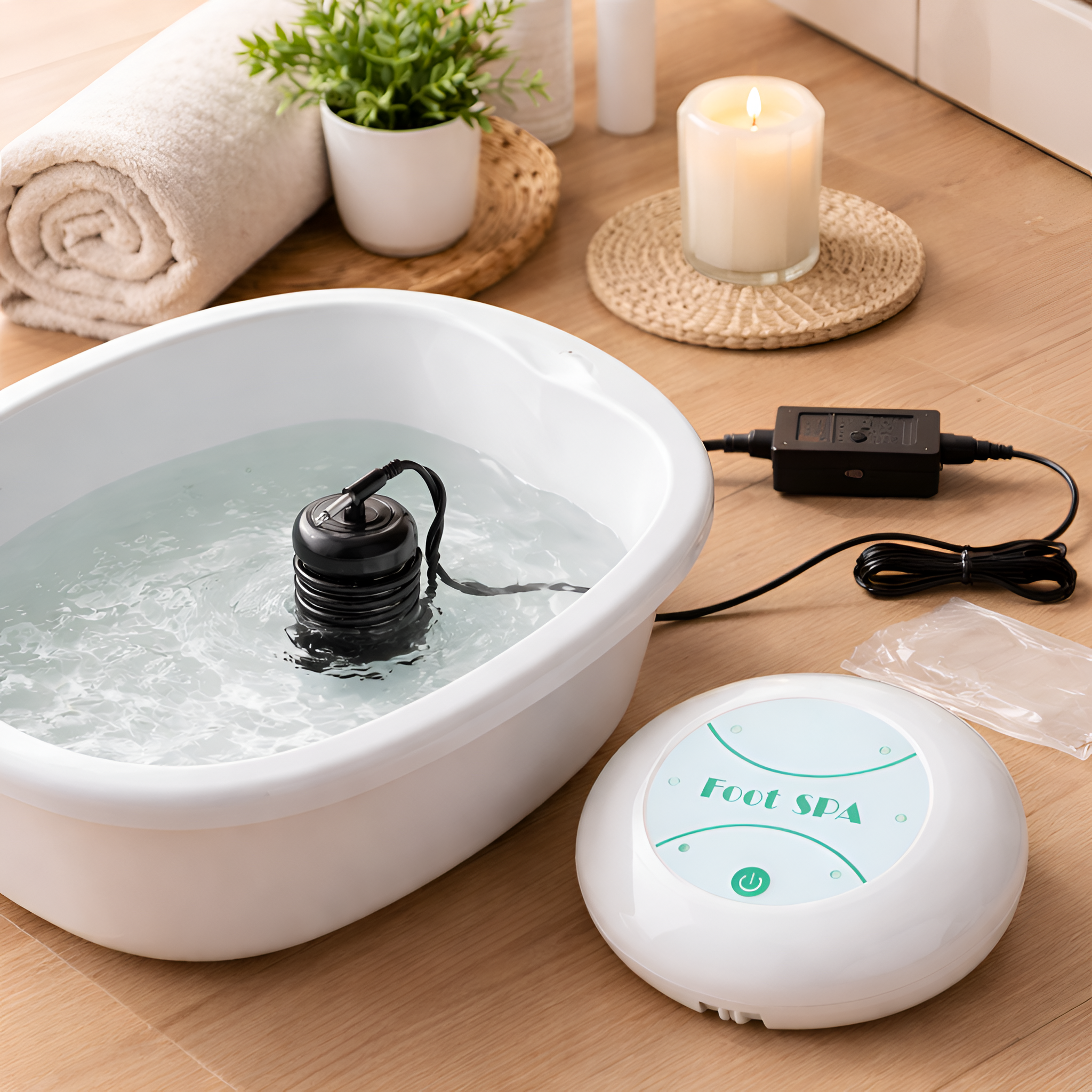 Liane - Bañera de spa iónico para pies