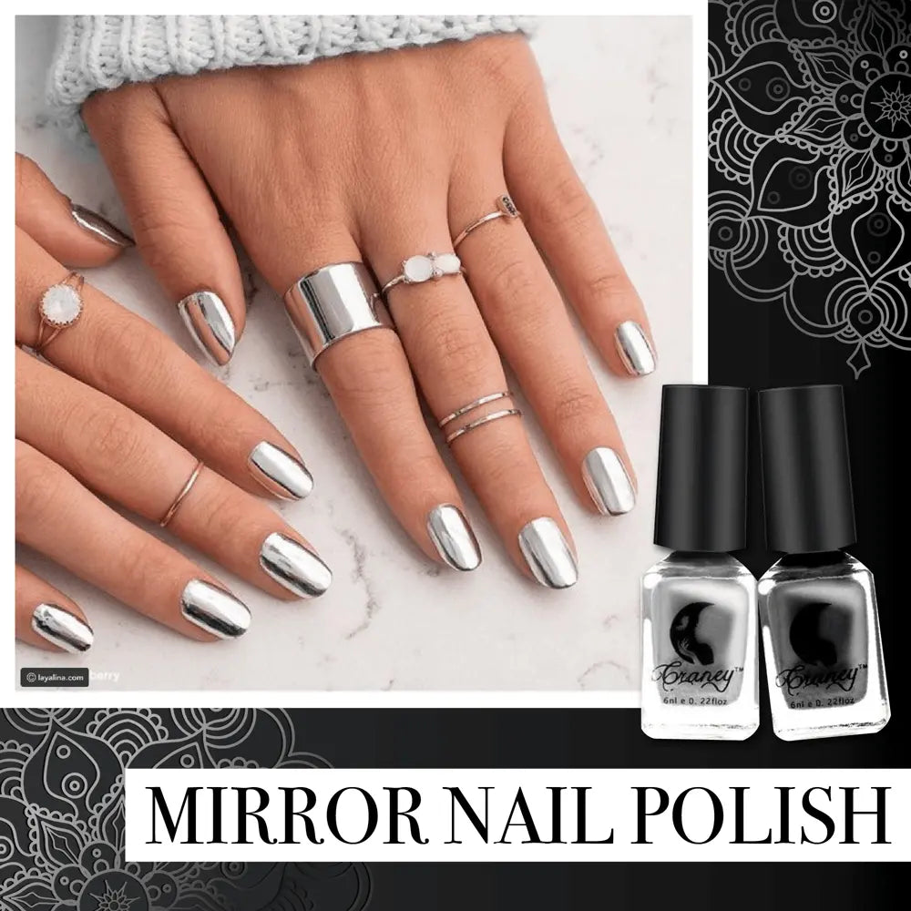 Kalsten | Esmalte de Uñas Espejo – Uñas metálicas brillantes al instante