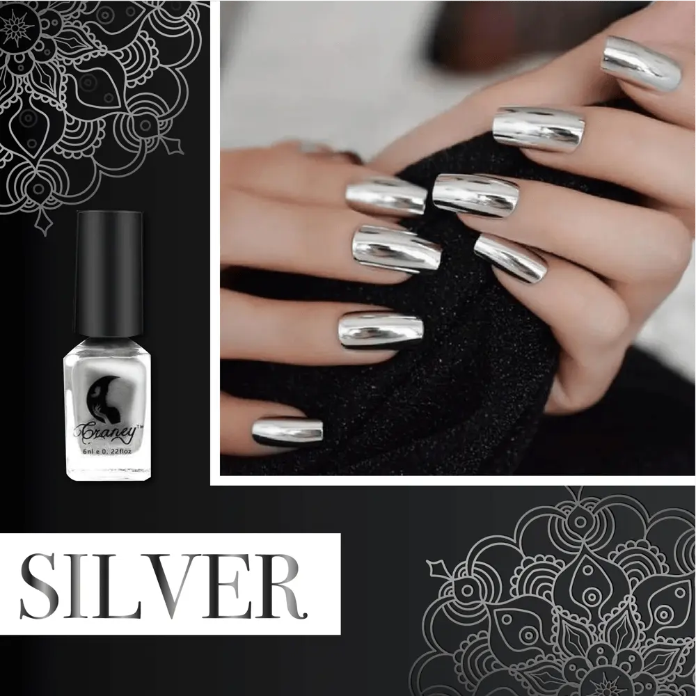 Kalsten | Esmalte de Uñas Espejo – Uñas metálicas brillantes al instante