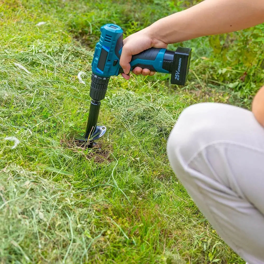 Taladro de Jardín Espiral – Agujero de Plantación Rápido con Cualquier Taladro