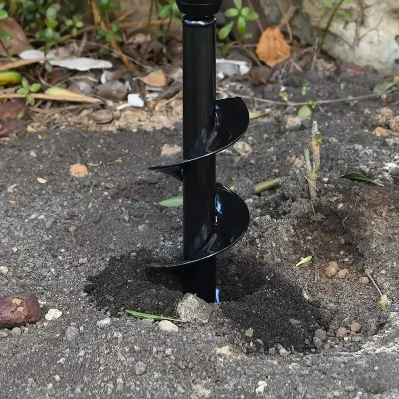 Taladro de Jardín Espiral – Agujero de Plantación Rápido con Cualquier Taladro