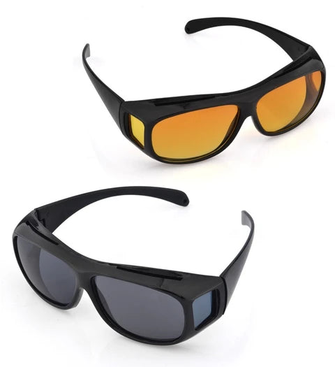 Gafas Polarizadas para Conducir de Noche con Tecnología LED GlareCut – Visión Segura para Conductores