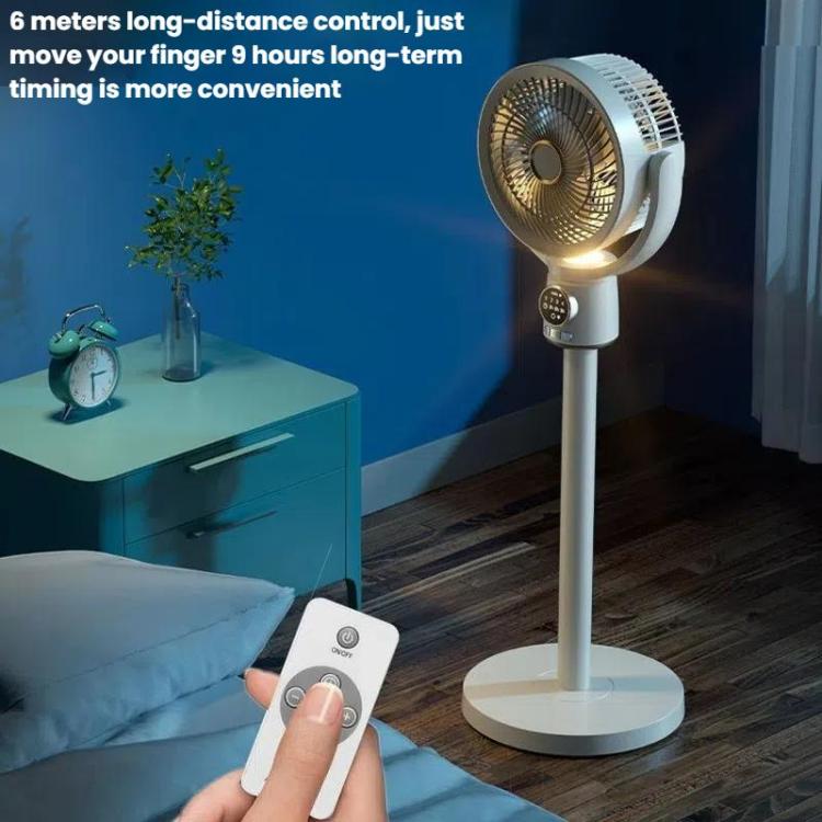 Ventilador de Pie con Control Remoto y Temporizador