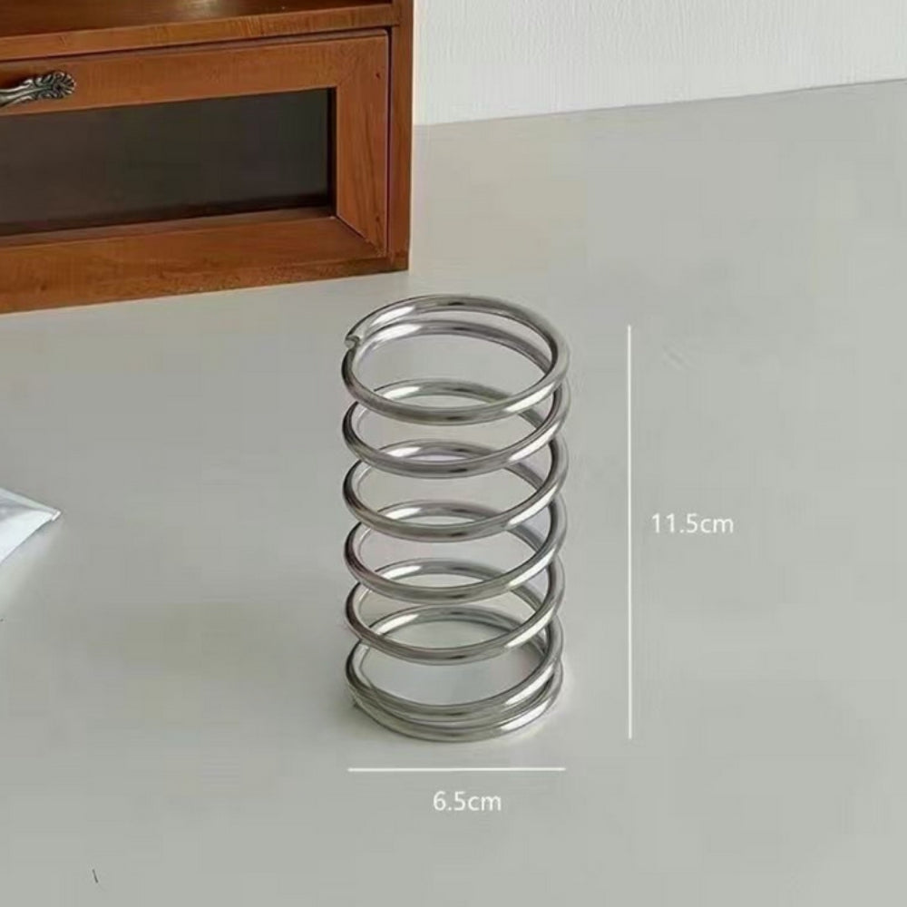 Soporte para Cepillos de Dientes de Acero Inoxidable en Espiral