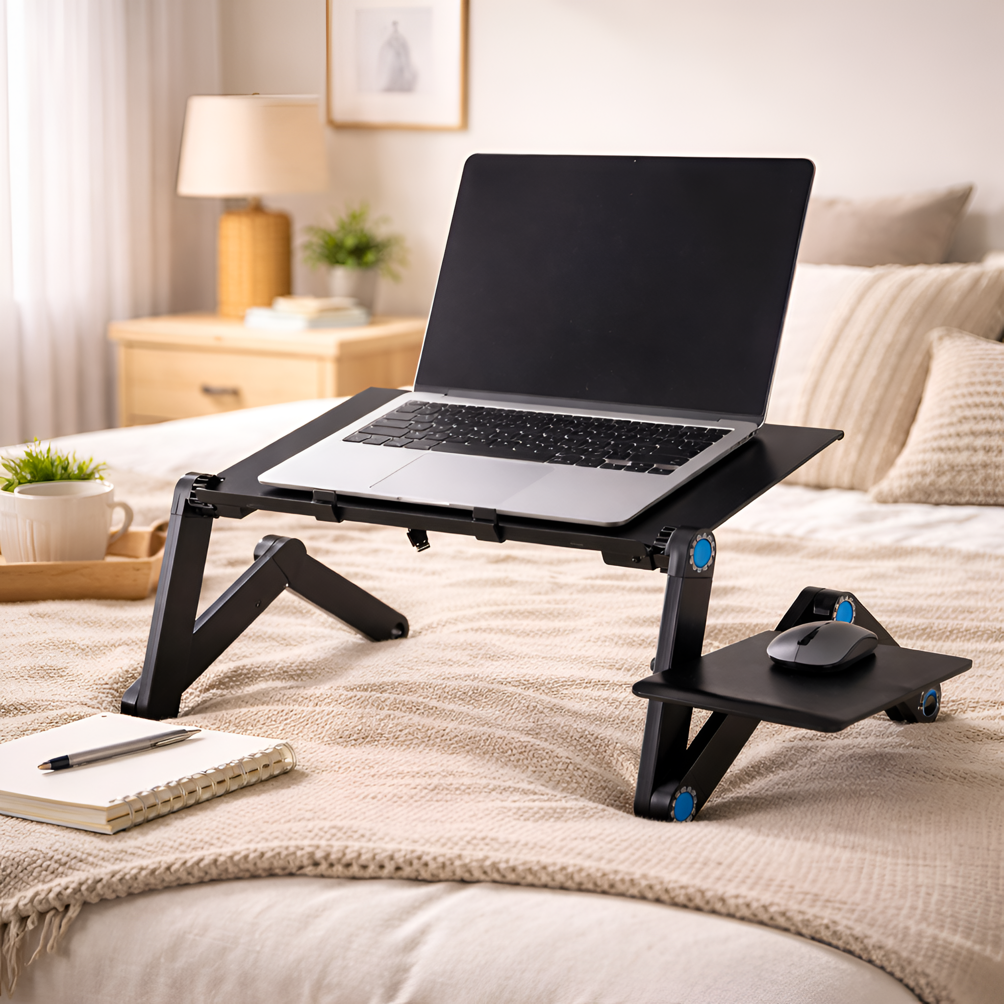 Palomina - Escritorio ajustable para trabajar de pie con el portátil
