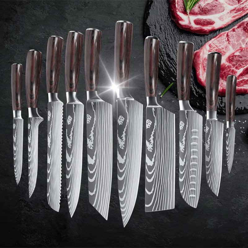 SteelSlice – colección de cuchillos de chef premium – la más alta calidad y precisión – herramienta indispensable para cada profesional
