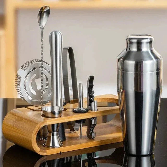 Elara Haus Conjunto de Cócteles Profesional de Acero Inoxidable