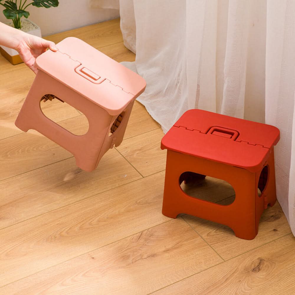 Taburete Plegable con Asa para Adultos y Niños