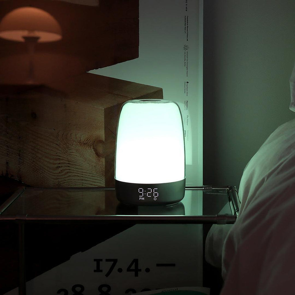 Despertador con Luz de Amanecer | Simulación de Luz Natural con Luz de Despertar Regulable para Mañanas Suaves
