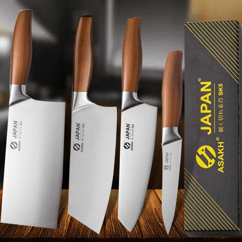 Cuchillo de cocina profesional Santoku – afilado y ergonómico, ideal para la cocina diaria