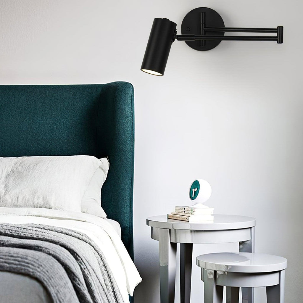 Milo | Lámpara de pared moderna de metal ajustable