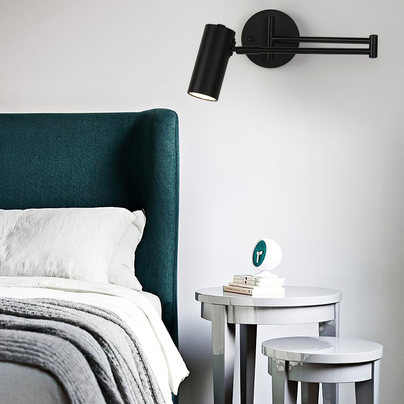 Milo | Lámpara de pared moderna de metal ajustable