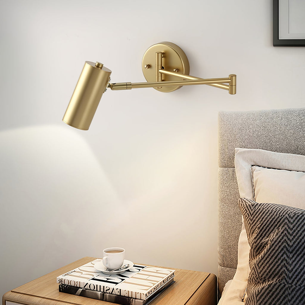 Milo | Lámpara de pared moderna de metal ajustable