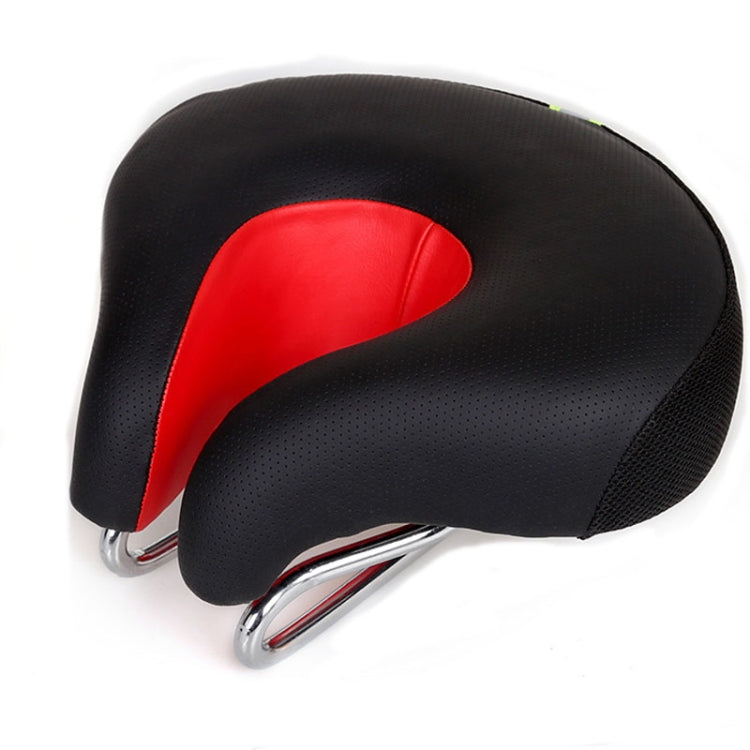 BowLift | Silla de bicicleta sin nariz para montaña con acolchado grueso y suave (Rojo)