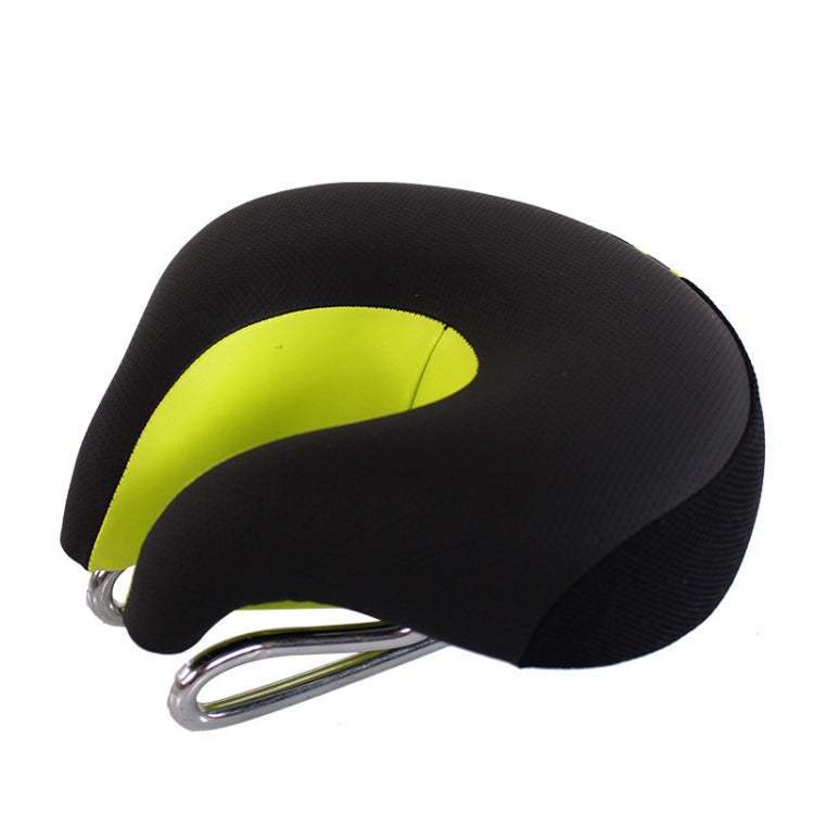 BowLift | Asiento de Bicicleta Sin Costuras para Montaña con Almohadilla Gruesa y Suave (Verde)