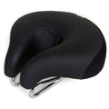 Silla de bicicleta de montaña sin nariz con acolchado grueso y suave (Negro)