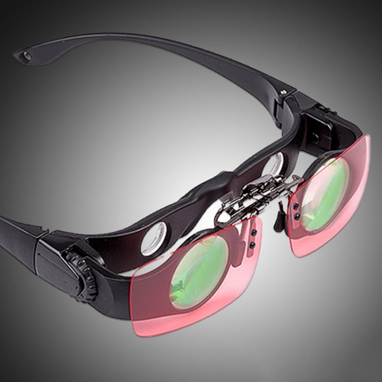 Lisslune | Binoculares de Pesca 8x con Telescopio Zoomable, Estilo: Telescopio + Clip de Tres Colores