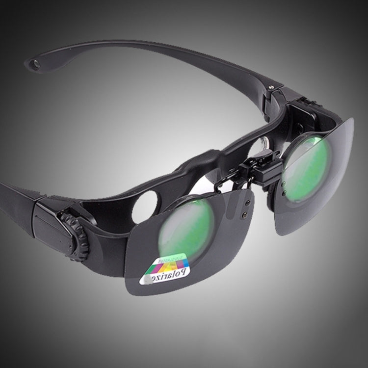 Lisslune | Binoculares de Pesca 8x con Telescopio Zoomable, Estilo: Telescopio + Clip de Tres Colores